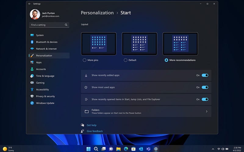 Windows 11 taskbar customization limitations