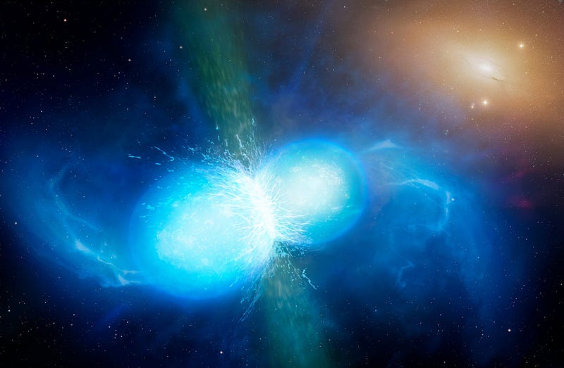 Neutron Star Collision Visualization