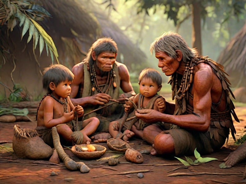 Communal caregiving practices among hunter-gatherers