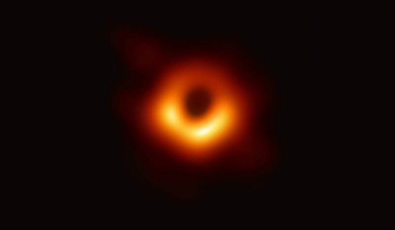 Visualization of a black hole's shadow