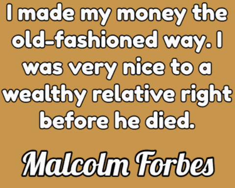 Quotes on the nature of wealth and its impact