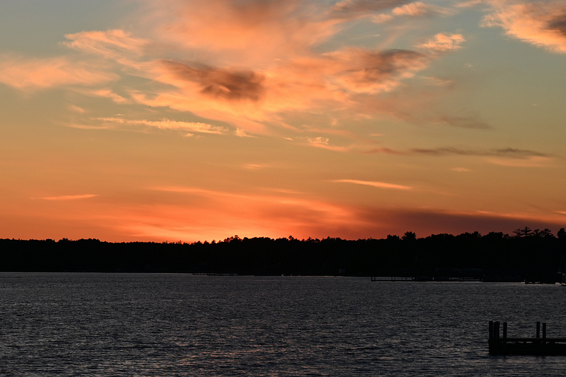 A stunning sunrise captured in a photograph