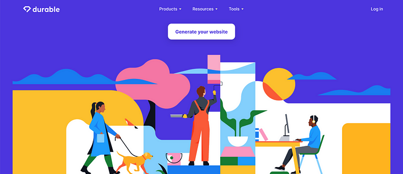 Creating websites effortlessly with Durable