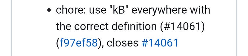 Byte units standardization in code