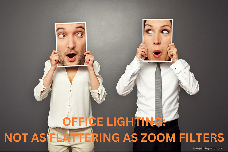 Zoom Glow vs. Office Lighting