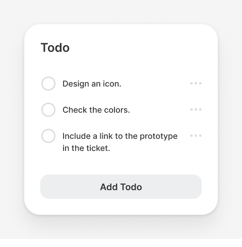 To-Do List Widget