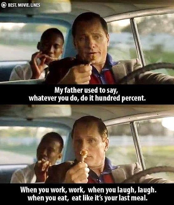 Motivational Quote from "Green Book"