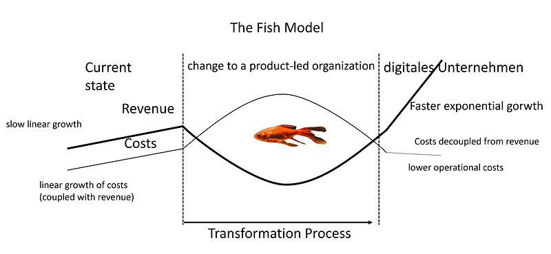 The Fish Model for organizational transformation