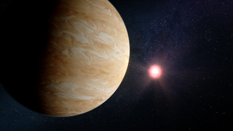 Visualization of exoplanet GJ 1214 b