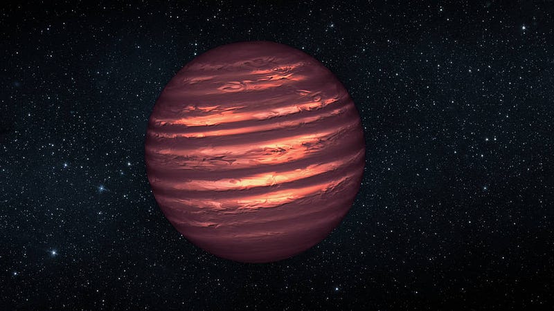 Artist's conception of a brown dwarf