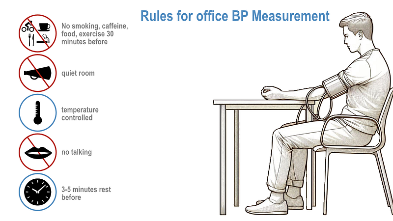 Blood pressure measurement guidelines