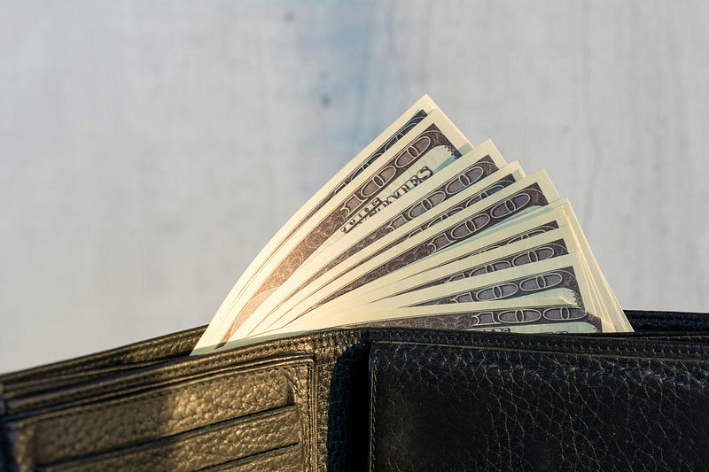 Stack of money signifying potential earnings