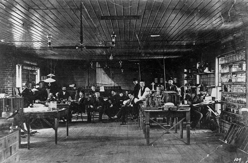 Edison's Menlo Park Lab | Image Source: Wikimedia Commons (Public Domain)