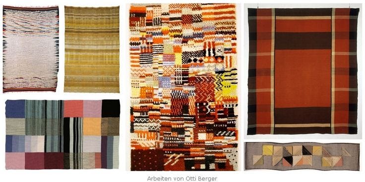 Otti Berger's groundbreaking textile designs