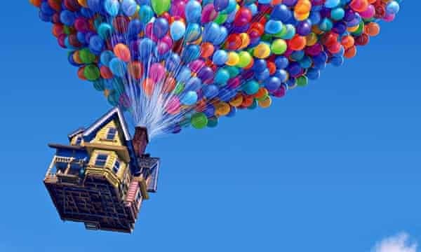 Screenshot from the film "Up"—all rights belong to Disney.