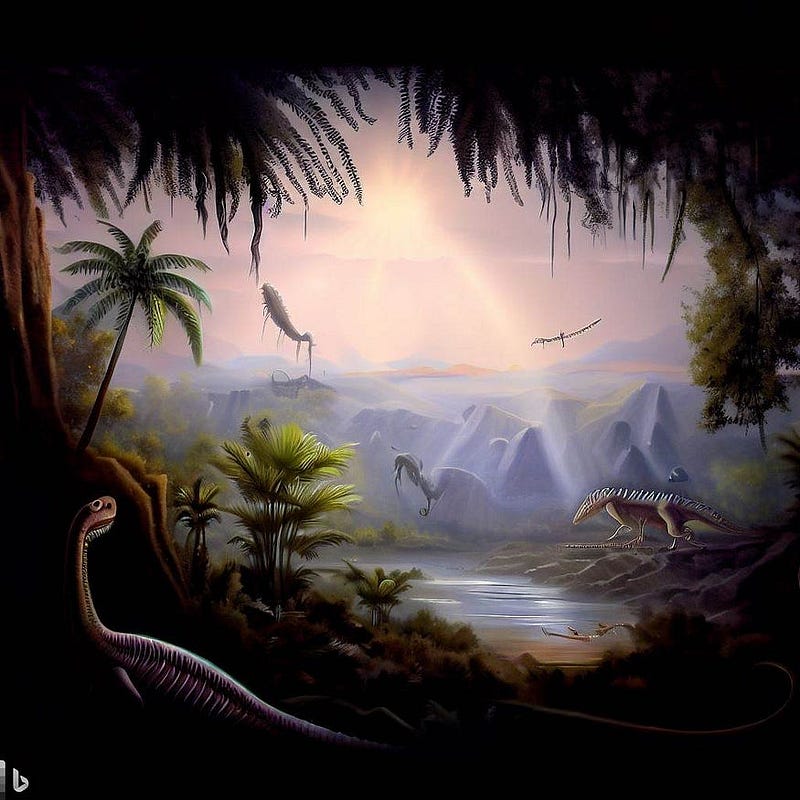 Carboniferous — Created by the Author with AI — Microsoft Bing Image Creator