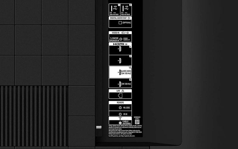 The X90K's side-facing ports simplify wall mounting