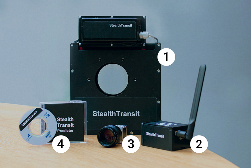 StealthTransit shutter system for satellite mitigation.