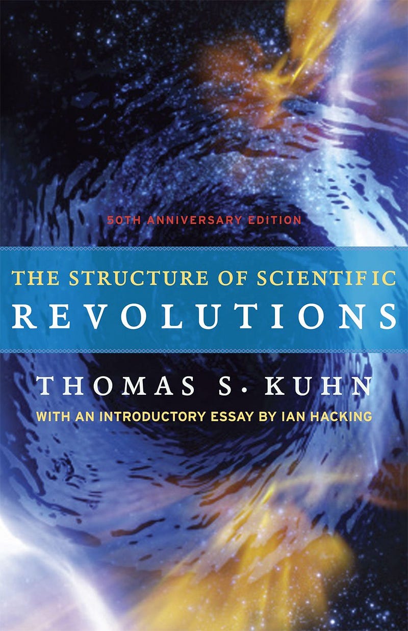 Book cover of "The Structure of Scientific Revolutions"