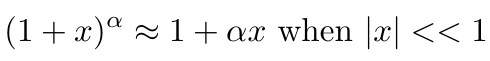 Binomial approximation