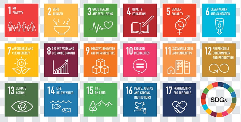 The Sustainable Development Goals as defined by the United Nations