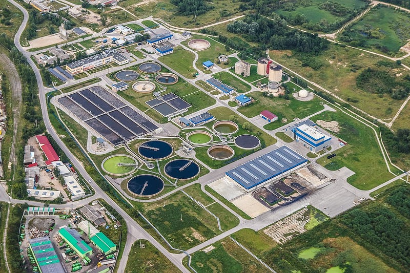 Wastewater treatment facilities are equipped for diverse purification processes